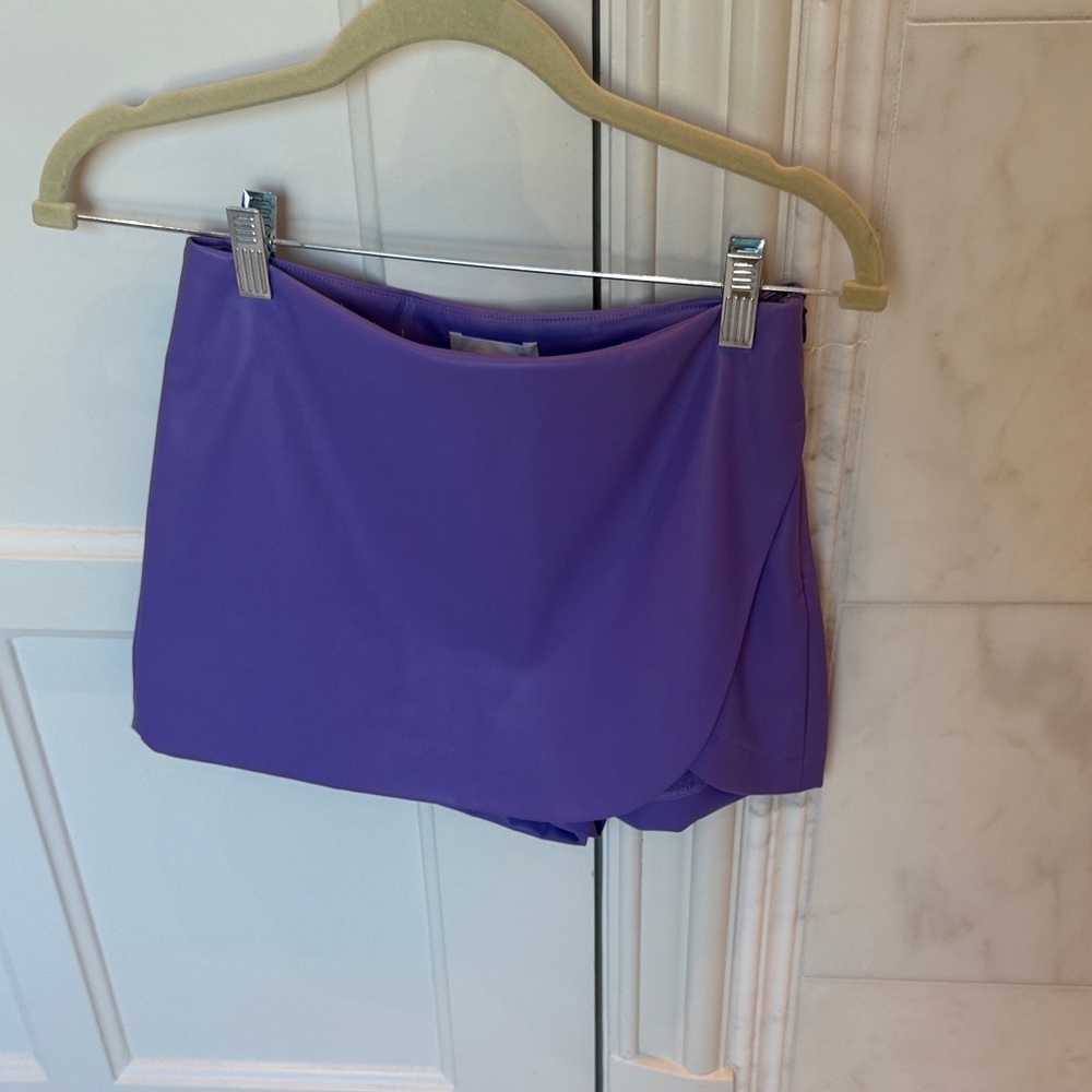 Lavender Brown Purple Skort